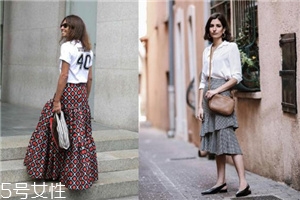 蛋糕裙穿搭,复古礼服裙