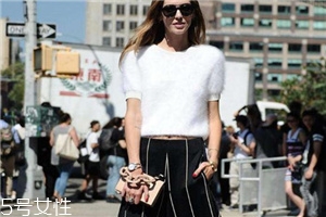 阔腿裤怎么搭配上衣和鞋子图片,阔腿裤穿什么鞋好看