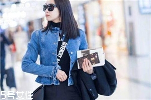 牛仔夹克怎么搭配裤子,牛仔夹克怎么搭配