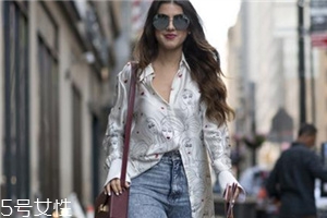 睡衣风格穿搭,睡裤外穿搭配