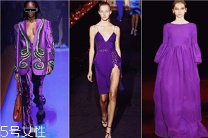 流行色系紫色,紫色的色系