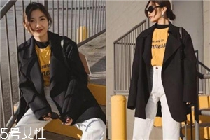 阔腿裤打底衫配啥外套,阔腿裤配什么打底衫好看