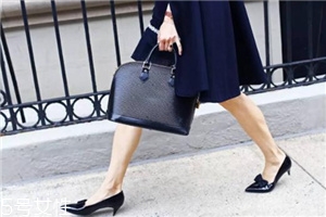 猫跟鞋走路优雅,猫跟高跟鞋