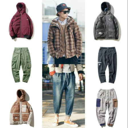 长棉衣怎么搭配男,男士短款棉衣