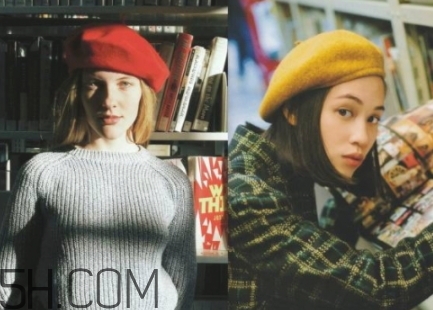 贝雷帽什么颜色好看,贝雷帽怎么戴好看