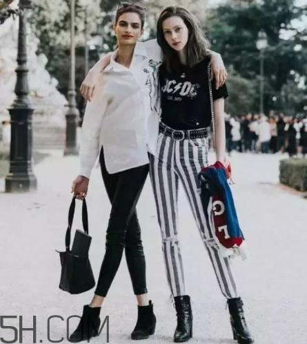 马丁靴配什么样的裤子好看,阔腿裤穿什么鞋好看