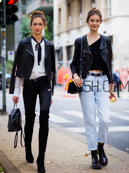 男士皮衣配牛仔裤好看吗,皮衣配牛仔裤好看吗