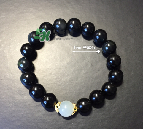 黑曜石手链多少颗最好,黑曜石手链戴在哪只手上好