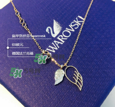 施华洛世奇天使之眼项链价格,施华洛世奇天使翅膀项链