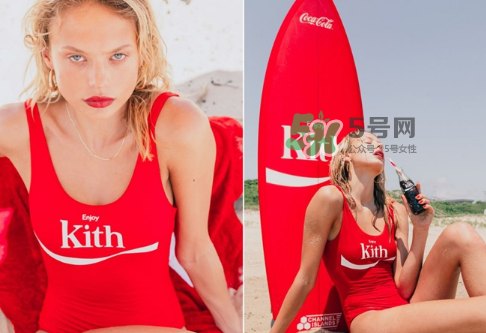 cocacola联名的衣服,kith coca cola卫衣