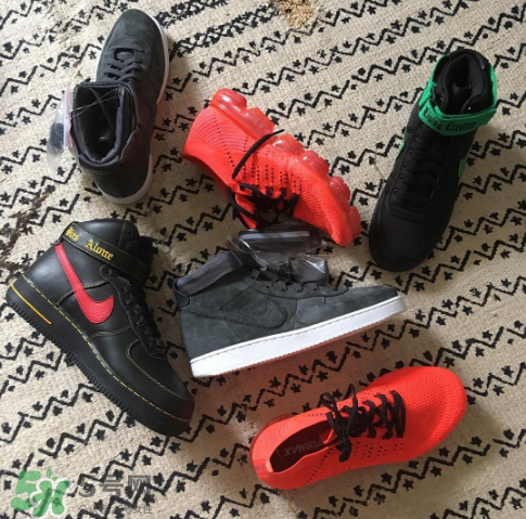 ow联名nike air force 1