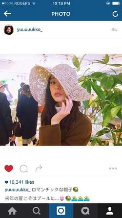 新木优子ins叫什么,新木优子ins