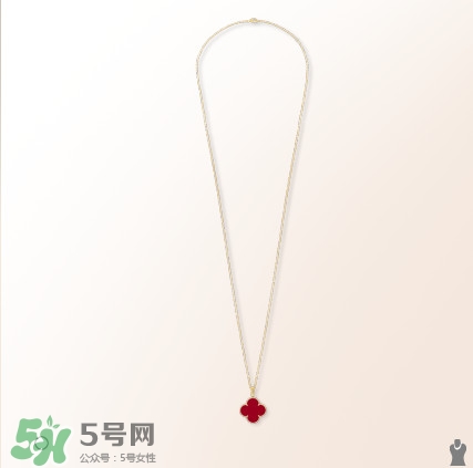 梵克雅宝四叶草项链尺寸,梵克雅宝四叶草项链尺寸和长度介绍