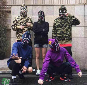 bape鲨鱼外套多少钱蓝色,bape鲨鱼外套尺码