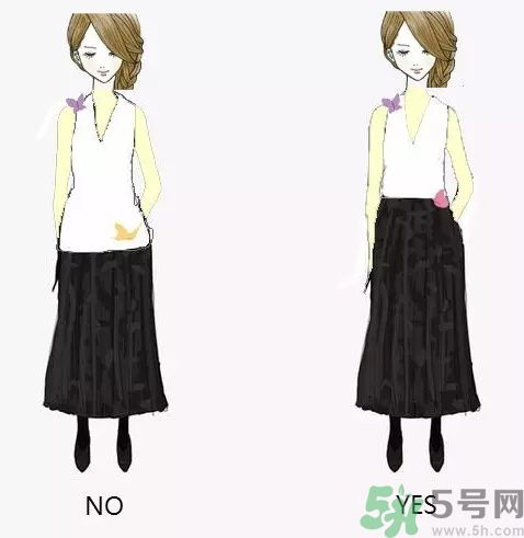 女生衣服搭配法则,身材比例和穿衣法则