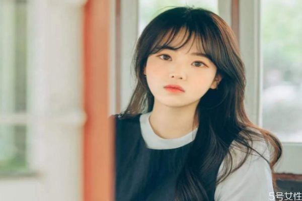 长脸空气刘海图片,空气刘海是什么