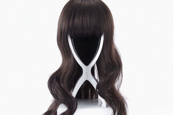 假发刘海可以洗吗,刘海假发片怎么戴图解