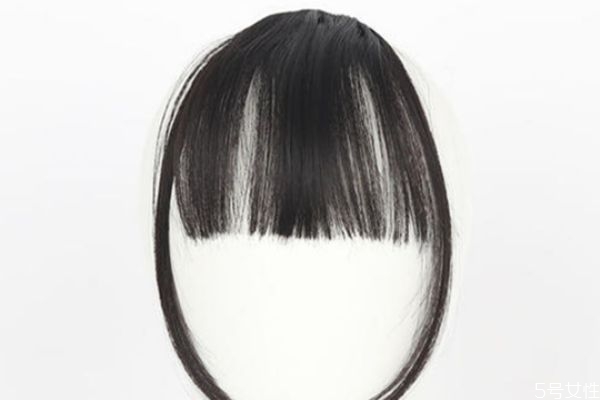 刘海假发片自然吗,空气刘海假发片怎么戴