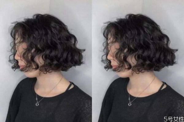 头发短可以烫吗男,头发短能烫吗