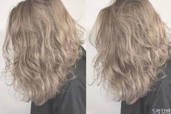 奶茶色头发掉色后是什么颜色,染奶茶色的头发掉色后是什么颜色