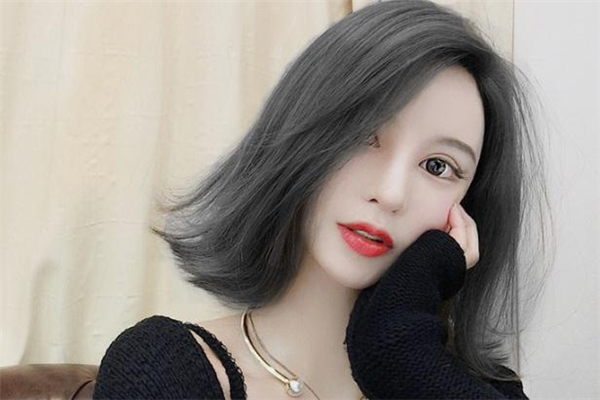 染发铅笔灰是什么颜色,铅笔灰色头发图片