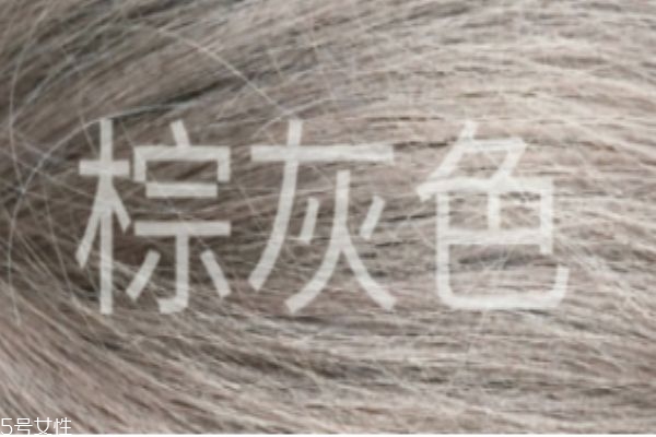 棕灰色是什么颜色的图片,冷棕色是什么颜色