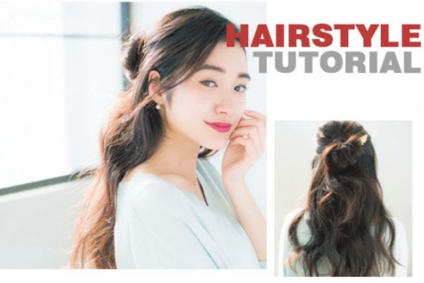 长卷发怎么扎好看图解法,卷发怎样扎头发好看图解