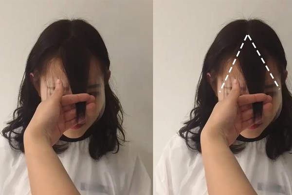 刘海怎么剪自然,刘海怎么剪自然点