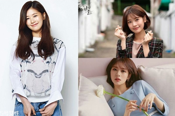 圆弧短发发型图片,今年新款发型女图片短发