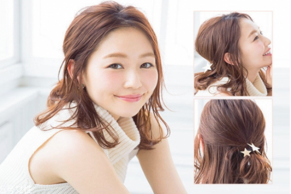 冬天长头发怎么扎好看,冬天头发怎么扎好看又简单