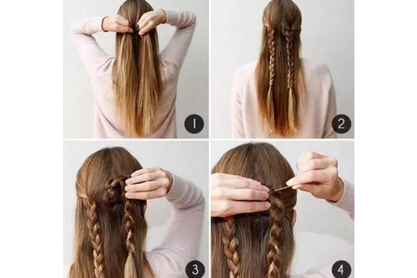 爱心发型怎么扎,爱心头发怎么扎简单的