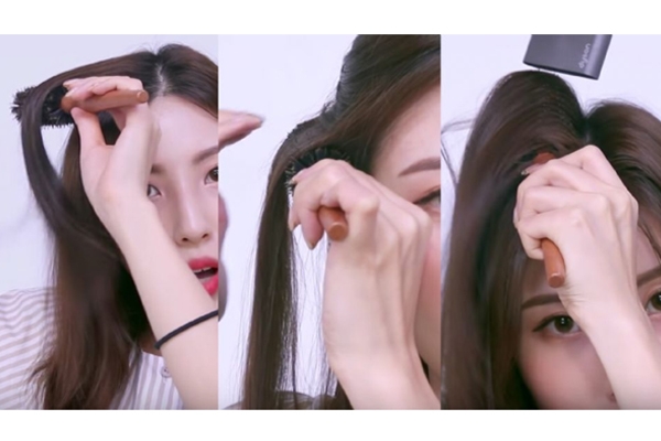 石原里美发型发带,石原里美发带造型