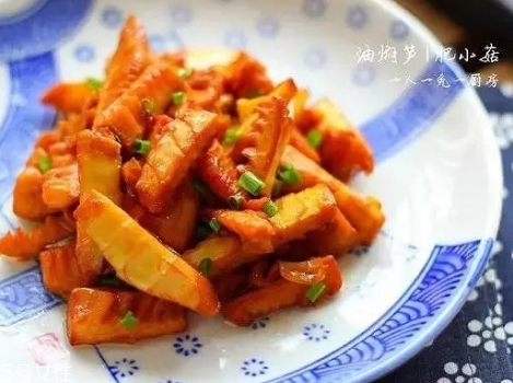 油焖笋怎么烧,油焖笋家常做法来了