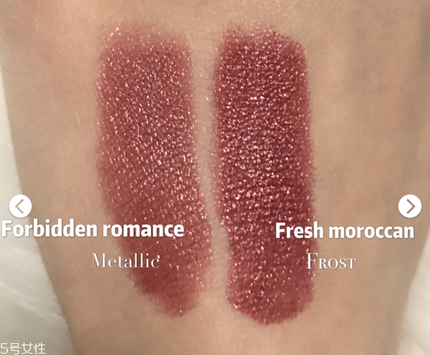 魅可两只细闪红棕金属色对比(魅可红棕色是哪个色号) 魅可两只细闪红棕金属色对比(魅可红棕色是哪个色号)