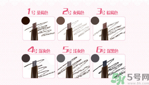 爱丽小屋眉笔怎么区分色号,爱丽小屋眉笔好不好