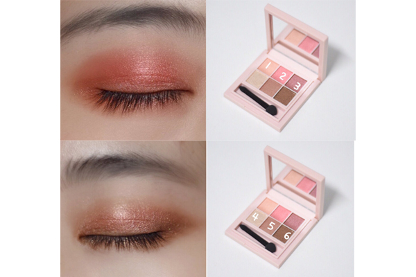 稚优泉6色眼影01号试色(稚优泉十色眼影) 稚优泉6色眼影01号试色(稚优泉十色眼影)