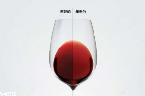红酒颜色变化原因(红酒颜色变深)
