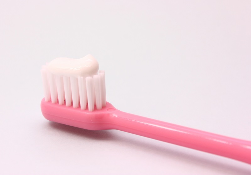 牙刷沾水后刷牙会事半功倍(刷牙要沾水再刷嘛)