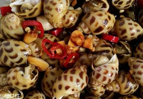 花螺的食用禁忌(吃花螺的禁忌)