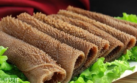 毛肚有什么功效(毛肚有什么功效和作用)