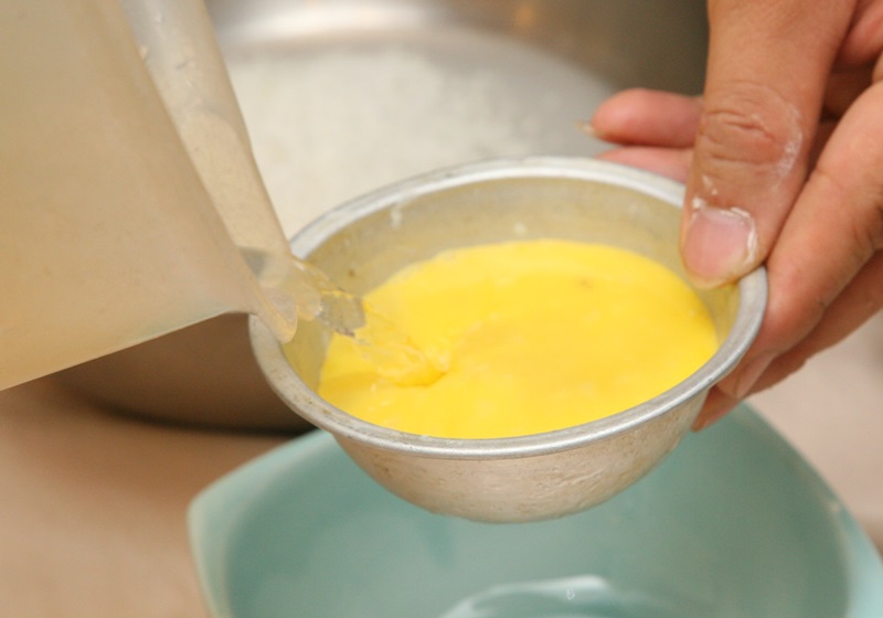 水滚后7分钟蒸蛋超滑嫩(请问水蒸蛋水滚了以后蒸几分钟)