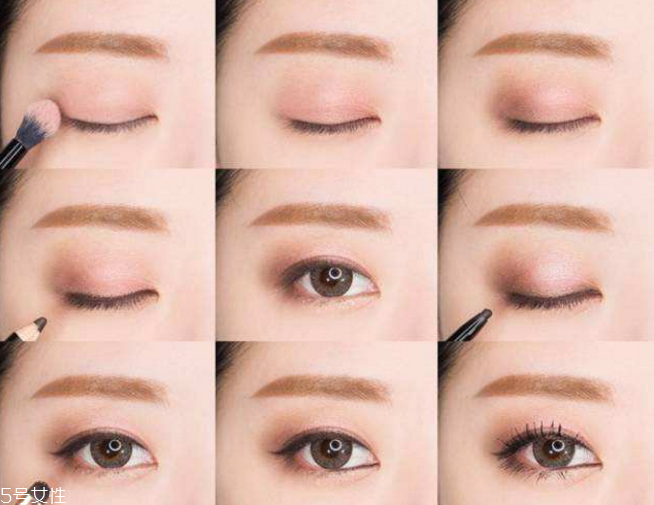 韩式妆容眼妆的画法(韩式眼妆的画法步骤图片)