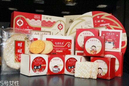 旺仔方雪饼圆仙贝礼盒哪里买(旺旺仙贝雪饼)