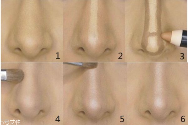 鼻影怎么画(鼻影怎么画视频初学者)