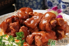 猪蹄的功效(猪蹄的功效和作用)